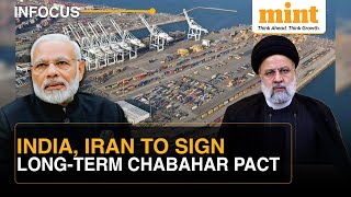 BIG STRATEGIC WIN India To Ink 10Year Chabahar Port Pact With Tehran  Watch [upl. by Marrilee449]