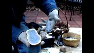 Beginning Flint Knapping with Regan [upl. by Asserat]