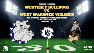 RIIL Div 2 SemiFinals Westerly Bulldogs vs West Warwick Wizards  November 15 2024 [upl. by Danyette]