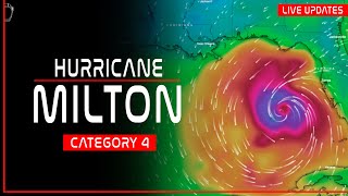 Part 6  Hurricane Milton Live Tracker [upl. by Norrad347]