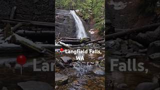 Langfield Falls  Pacific Northwest WashingtonSt [upl. by Shult]