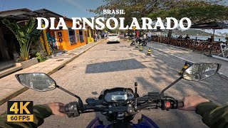 Indo pra aula em dia de sol POV 4K  YAMAHA FZ25  GoPro Hero 12 [upl. by Ennaitak]