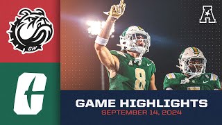 Game Highlights GardnerWebb vs Charlotte September 14 2024 [upl. by Allebara]