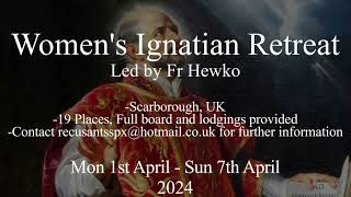 CORRECTED email Womens Ignatian Retreat in the UK [upl. by Adli]