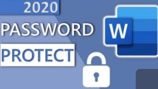 03 MS Word Protect with a password Microsoft Word 2019 tutorial [upl. by Liv]