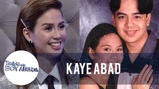 Kaye admits that John Lloyd is her first love  TWBA [upl. by Ahsropal]