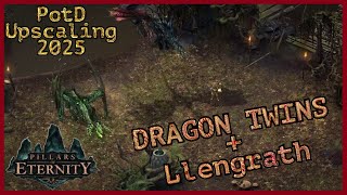 Pillars of Eternity 2025  Llengrath and Dragon Twins  Final Boss  PotD Upscaling  The Swamp [upl. by Dreeda]