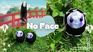 Crochet No face from Spirited Away ᯓ★  Ghibli collection amigurumi crochet ghibli cute noface [upl. by Capone893]