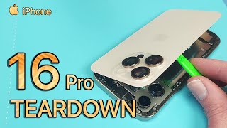 iPhone 16 Pro Teardown  Full Disassembly [upl. by Karisa834]