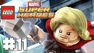 LEGO Marvel Superheroes  100 Guide  Level 11  Taking Liberties HD Gameplay Walkthrough [upl. by Aicyle]