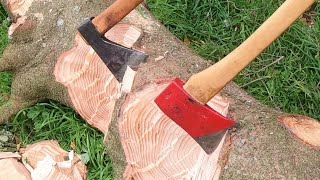 Axe Review amp Test Gransfors Bruk Hults Bruk Council Tool Ochsenkopf Muller Rinaldi [upl. by Flosi]