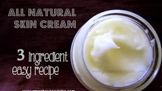 homemade lotion 3 ingredient non greasy recipe [upl. by Immac]