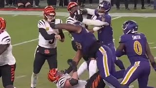 Controversial Missed Calls in Bengals vs Ravens Game [upl. by Philly]