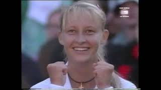 Monica Seles vs Mirjana Lučić  Wimbledon 1999 3R Highlights amp News Clip [upl. by Imehon]