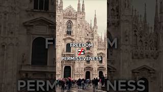 This is not freedom but permissiveness russia safety italiangirl viralvideo shorts trending [upl. by Ueihtam]