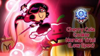 LOW SPEC Cherry Cola Cookie Trial Normal Mode Diamond Rank  Cookie Run Ovenbreak [upl. by Odlopoel]