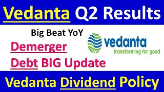 Vedanta Share Latest News Today • Vedanta Demerger News Vedanta Q2 Results Vedanta Latest Dividend [upl. by Dollie]