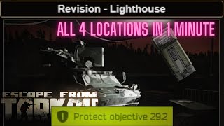 Revision  Lighthouse Escape From Tarkov Under a Minute Quest Guide Peacekeeper Light house eft [upl. by Giffie]