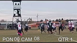 PONOKA VS CAMROSE 9 MAN HIGH SCHOOL FOOTBALL 2023 [upl. by Tidwell952]