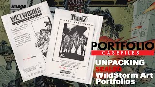 Unpacking SEALED WildStorm Art Prints  PORTFOLIO CASEFILES [upl. by Bartlet]