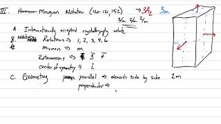 Mineralogy Lecture 6 HermannMauguin Notation [upl. by Wrdna]