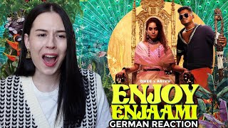 German reaction  Dhee ft Arivu  Enjoy Enjaami  Tamil [upl. by Raff]