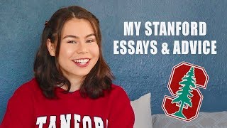 MY STANFORD ESSAYS  Advice [upl. by Ylak]