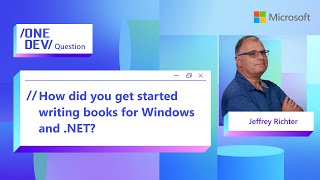 How did you get started writing books for Windows and NET [upl. by Vinn782]