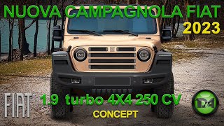 NUOVA FIAT CAMPAGNOLA puro divertimento [upl. by Pauli]