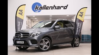 MERCEDESBENZ GLECLASS 21 GLE 250 D 4MATIC AMG LINE PREMIUM 5d 201 BHP AT KALLENHARD [upl. by Seleta]