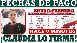 ♨️CALENDARIO DE PAGOS DE 7 MIL PESOS HOY 🎁FECHAS PAGO Enero 2025 PENSIÓN BIENESTAR💣 Monto a Recibir [upl. by Robinett788]