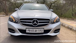 MercedesBenz E350 CDI Edition E 2016 ₹29 lakh  Reallife review [upl. by Urita]