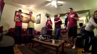 quotNoles Winquot  2014 BCS National Championship Game GoPro Apartment Cam [upl. by Otilegna]