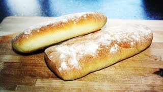 REZEPT CIABATTA BAGUETTE  schnell amp einfach selber machen [upl. by Alexei103]