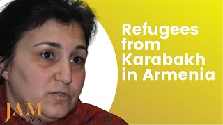 Refugees from Karabakh in Armenia [upl. by Hurlbut]