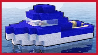 Minecraft Come Fare Un Motoscafo [upl. by Stoughton392]