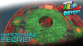 Getting to the Wooded Kingdom quotImpossible Secretquot  Super Mario Odyssey [upl. by Onaimad]