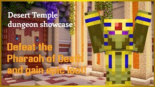 BetonQuest showcase Desert Temple Dungeons in Minecraft using a scripting plugin Dutch server [upl. by Brandi]