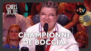 🥇 Aurélie Aubert championne paralympique de boccia appelle à quotsponsoriserquot la discipline [upl. by Entirb593]