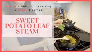 A New Way to Enjoy Sweet Potato Leaf Stems [upl. by Pacificas]