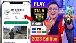 GTA 5 on Mobile  How To Play GTA V on Any Smartphone Device Cloud Gaming Server Tutorial [upl. by Alexandre909]