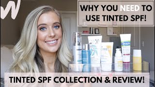 Tinted SPF Collection  Review  Why You Need Tinted Sunscreen In Your Skincare Routine [upl. by Einttirb]