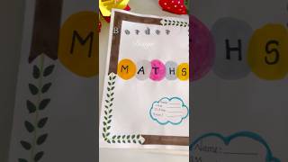 Easy border design 🫰shorts shortsvideo shortsfeed diy [upl. by Kcor]