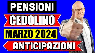 PENSIONI 👉 ANTEPRIMA CEDOLINO MARZO 2024❗️ECCO TUTTE LE NOVITÀ E COSA TROVEREMO IN ESSO [upl. by Glennie261]