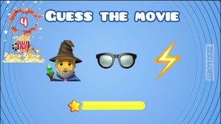 Guess the Movie 🍿Emoji Challenge Jado’s quiz [upl. by Gnel]