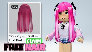 TODAY GET NEW ROBLOX FREE HAIR 🤩❤️ [upl. by Dessma252]