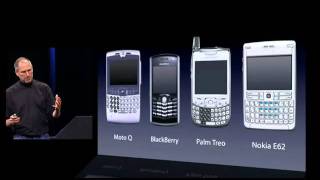 Steve Jobs introduces iPhone in 2007 [upl. by Irol]