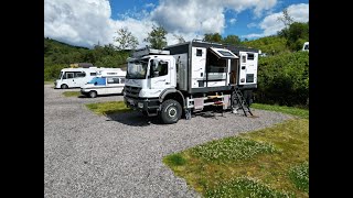 Tarbert holiday glamping and parking site Argyll Scotland [upl. by Ymeraj]