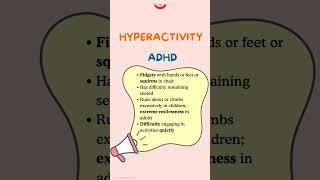 ADHD and Hyperactivity [upl. by Koral]