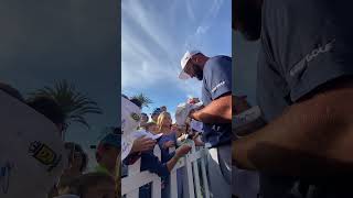 Jon Rahm and the kids in Estrella Damm Andalucía Masters [upl. by Yclehc881]